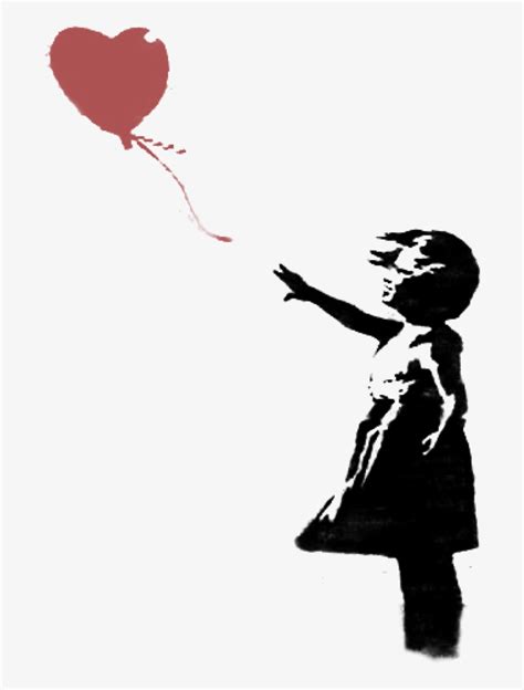 Banksy Art Balloon Girl