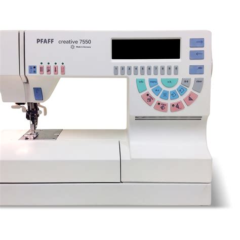 Pfaff Creative 7550 Computerized Sewing Machine FOR SALE