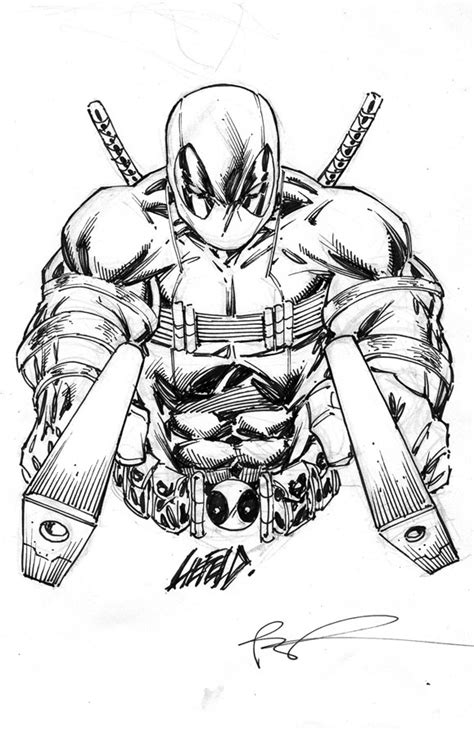 Deadpool Guns Blazing! - Rob Liefeld Creations