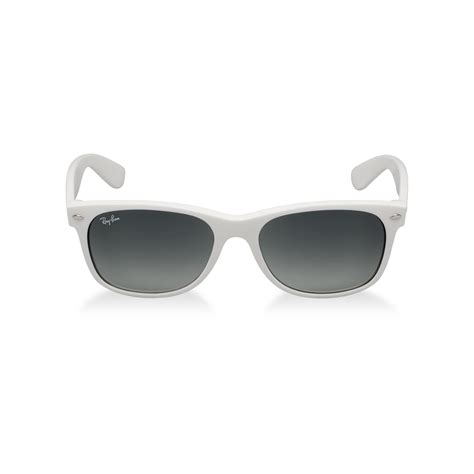 Lyst - Ray-Ban New Wayfarer Sunglasses with Tapered Temples in White