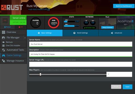 Rust Server Hosting - Nodecraft