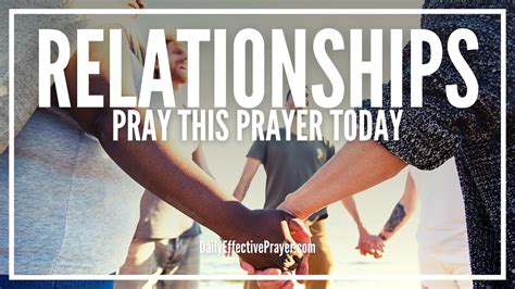 Prayer To Strengthen Relationships | Powerful Relationship Prayers