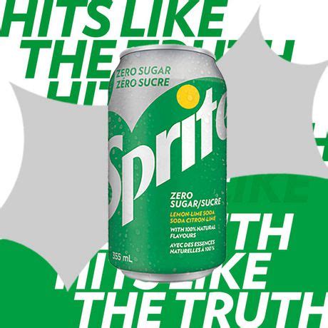 Sprite Zero Sugar 355mL Cans, 12 Pack | Walmart Canada