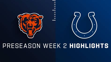 Bears vs. Colts highlights Preseason Week 2