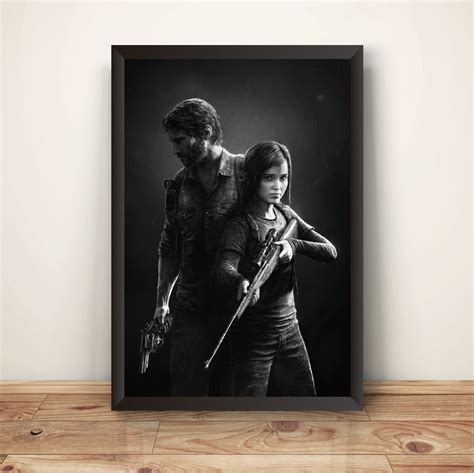 Joel & Ellie TLOU V2 Premium Poster. - Etsy