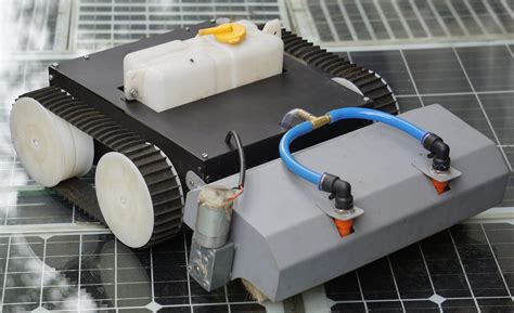 Solar Panel Cleaning Robot | Nevon Projects