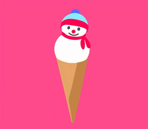 Ice Cream Melting Gif