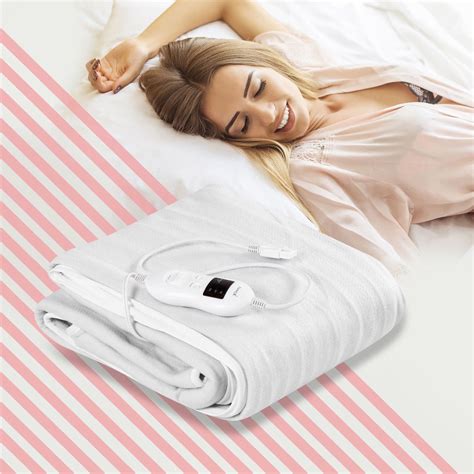 Electric Heated Mattress Pad Safe Twin 8 Temperature 10h Timer - Walmart.com