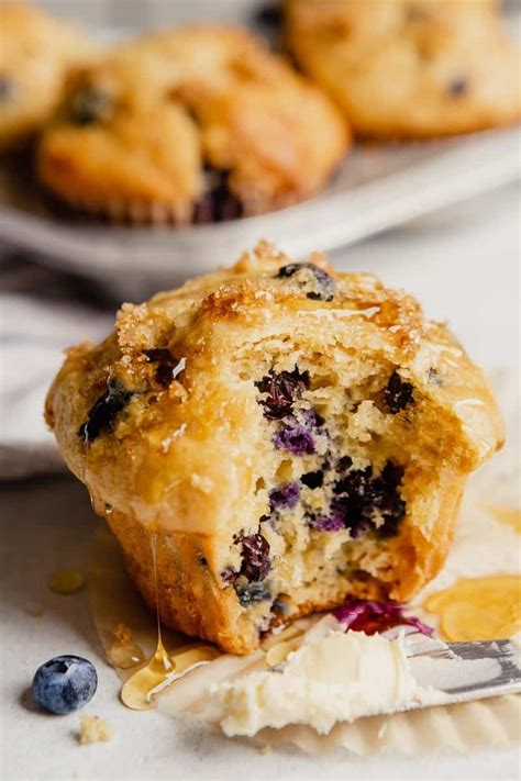 Whole Wheat Blueberry Muffins | Zestful Kitchen