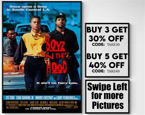 Boyz in the Hood Movie/show Poster Wall Art Printed & Shipped 1108 - Etsy