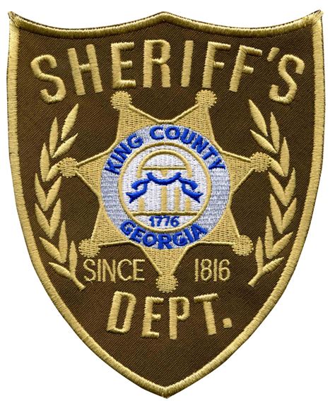 Embroidered Patch for Sheriff Department - Custom Embroidered Patches ...