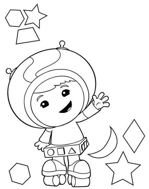 Coloring Pages | Geo Team Umizoomi Coloring Pages