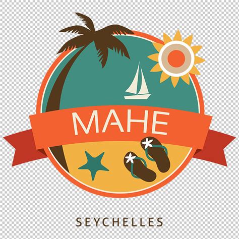 Mahe iconic elements vector eps png