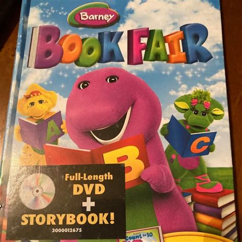 HIT ENTERTAINMENT | Toys | Dvd And Storybook Barney Book Fair New Full Length | Poshmark