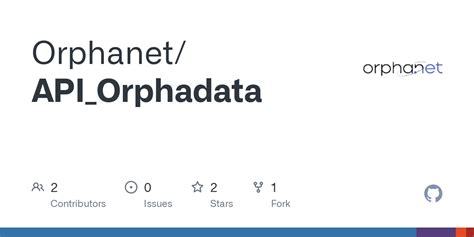 GitHub - Orphanet/API_Orphadata