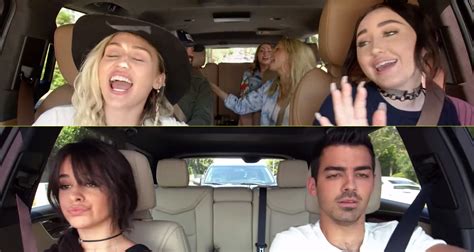 Miley & Noah Cyrus Belt It Out in ‘Carpool Karaoke’ Teaser – Watch Now ...