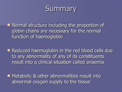 Structure And Function Of Haemoglobin