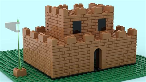 LEGO MOC Mario Castle 1-1 by beezysmeezy | Rebrickable - Build with LEGO