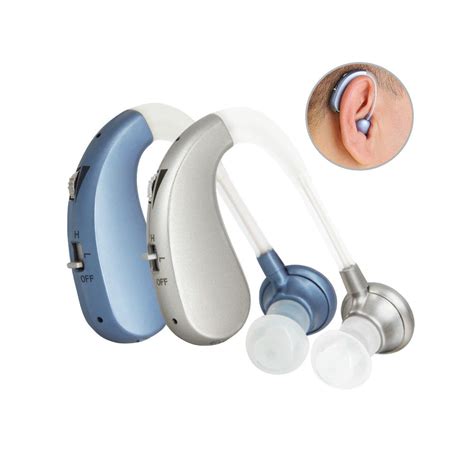 Digital Invisible Hearing Aid Aids Behind The Ears Portable Wireless Rechargeable Ear Sound ...