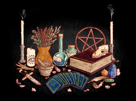 "Witch Altar" by Naineuh | Redbubble