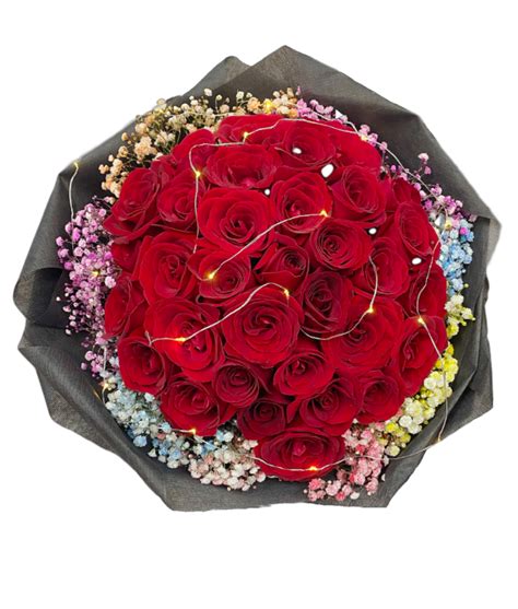 Desire (33 Roses) - Flower Bouquet – JM Flower