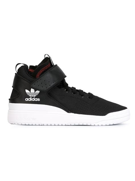 Adidas originals Veritas High-Top Sneakers in Black for Men | Lyst