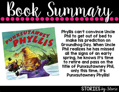 Punxsutawney Phyllis (Activities and Resources)