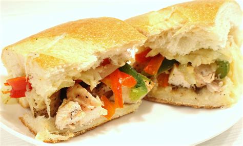 Chicken Cheesesteak Sandwich | Slyh in the Kitchen