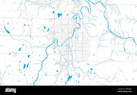 Red deer alberta map Stock Vector Images - Alamy