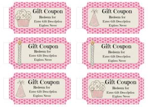 FREE Birthday Coupon Template - Customize Online & Print