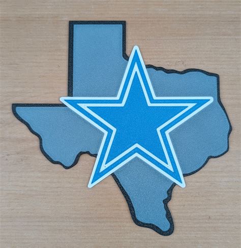 Texas Dallas Cowboys by DMurr5050 | Download free STL model ...