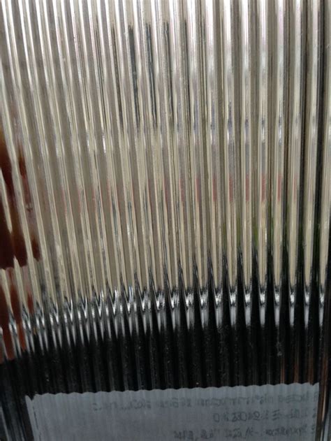 Flutex reeded clear glass From Rosen Paramount Can be tempered Can be ...