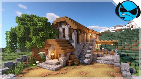 Minecraft: How To Build a Stone Mason House | Medieval Survival House ...