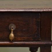 Early Eighteenth Century Antique Oak Side Table / Low Boy - Antiques World