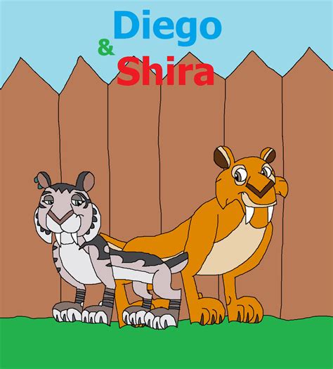 Diego and Shira poster by HunterxColleen on DeviantArt