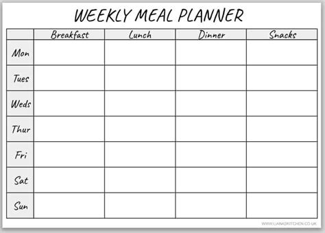 Printable Grey Sheet Food Plan