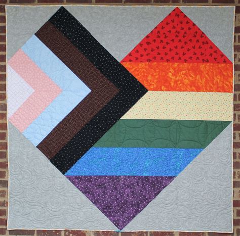 Progress Pride Heart Quilt - A Pattern Release! — Katie Mae Quilts