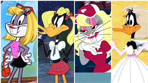 The Looney Tunes Show but it's just the crossdressing - YouTube