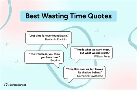 Best Wasting Time Quotes to Inspire Productivity