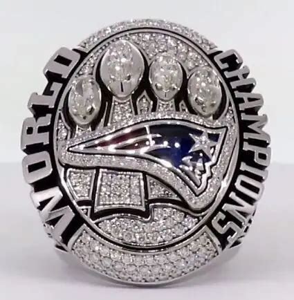 NEW ENGLAND PATRIOTS SUPER BOWL RING 2014 2015 CHAMPIONSHIP RING PRE ...