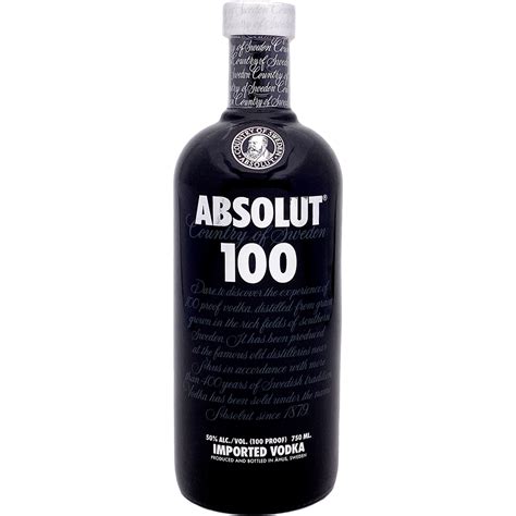 Absolut 100 Proof Black Vodka | GotoLiquorStore