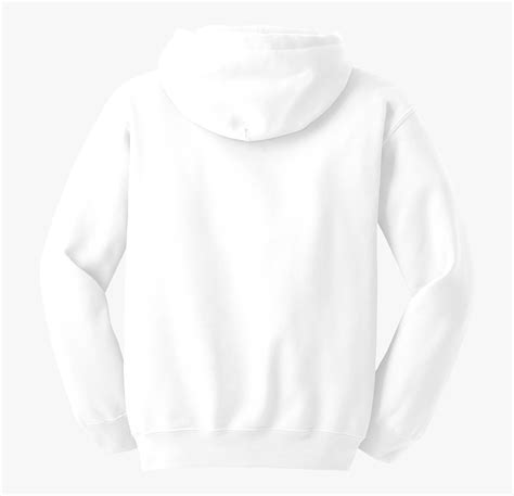 White Hoodie Transparent Background , Png Download - Gildan White ...