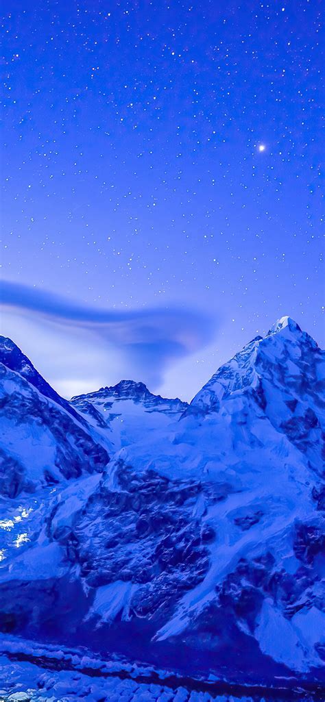 base camp lights mount everest 4k iPhone Wallpapers Free Download