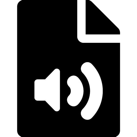 File Audio Vector SVG Icon - SVG Repo