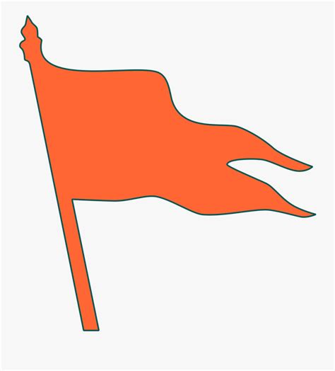 Bhagwa Flag Png - Flag Shivaji Maharaj Png , Free Transparent Clipart ...