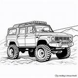 Ford Bronco Coloring Pages sketch template