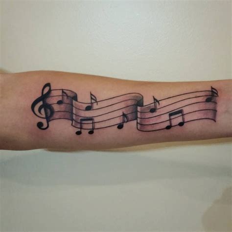 40 Marvelous Music Note Tattoo Ideas – For Those Who Is In Love With Music Check more at http ...