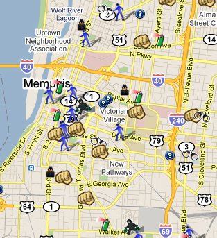 Memphis, TN Crime Map