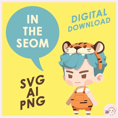 BTS in the Seom Png Files For Bts Island for Shirts Bts Png - Etsy | Animal costume, Bts shirt ...