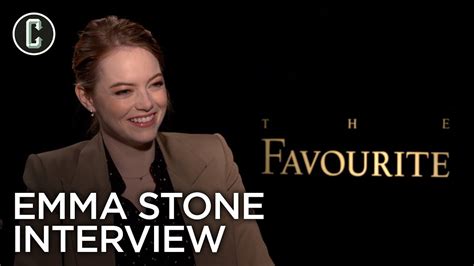 Emma Stone Interview The Favourite - YouTube